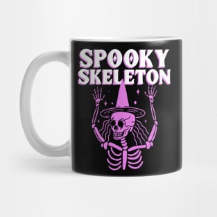 spooky skeleton Mug